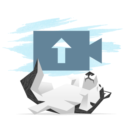 Upload up to 40GB raw footage