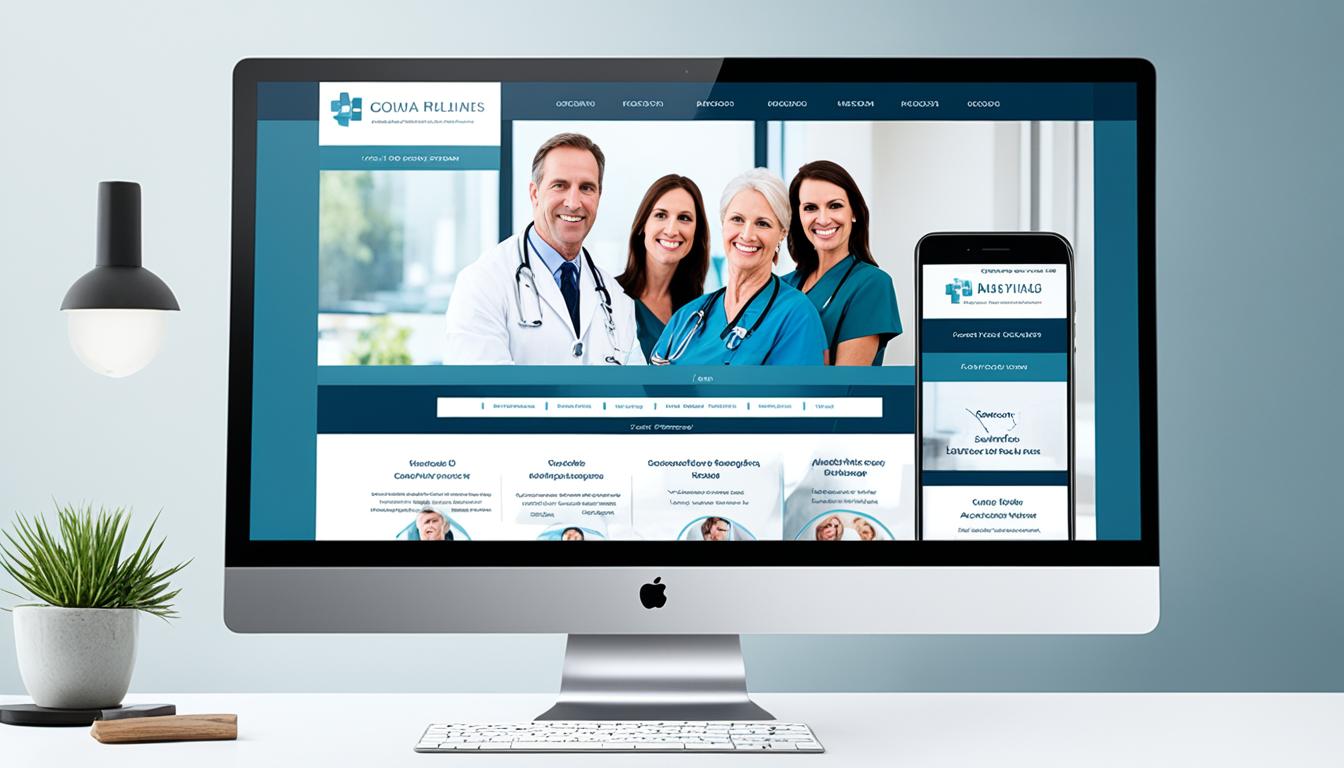 Optimized Medical Website Design